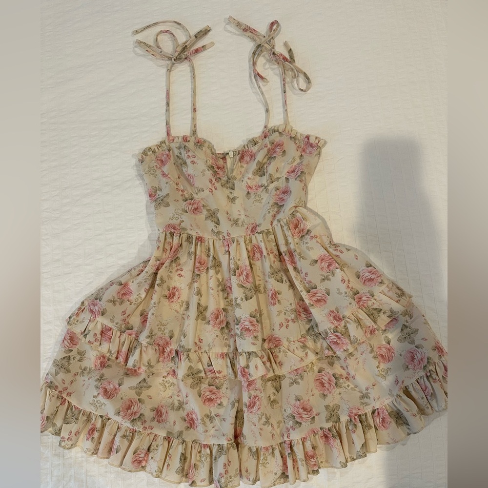 Floral dress size XS - Picture 1 of 4